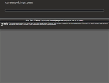 Tablet Screenshot of currencykings.com